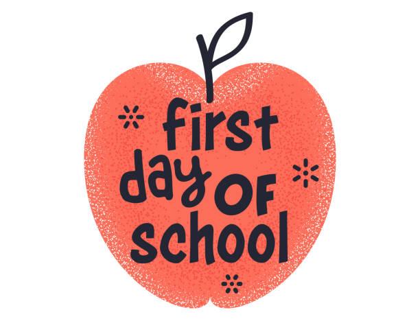 First Day of School Clipart 